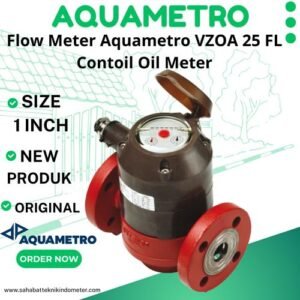 Flow Meter Aquametro VZOA 25 FL Contoil Oil Meter