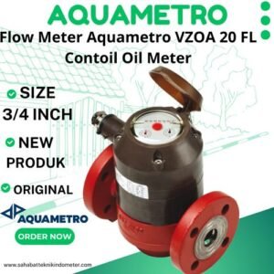 Flow Meter Aquametro VZOA 20 FL Contoil Oil Meter