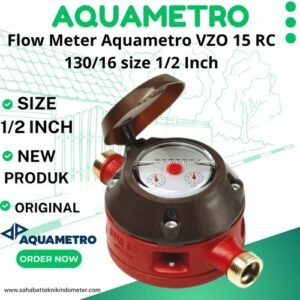 Flow Meter Aquametro VZO 15 RC 130/16 size 1/2 Inch