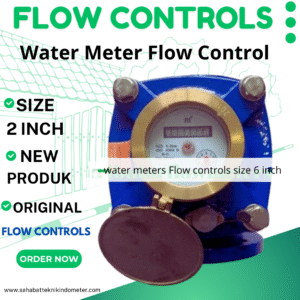 Water Meter Flow Controls size 2 inch