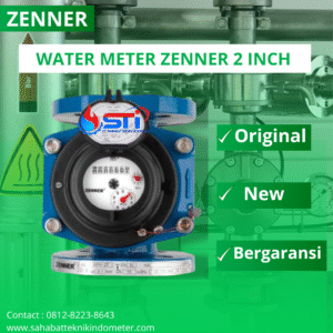 WATER METER ZENNER 2 INCH