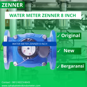 WATER METER ZENNER 8 INCH