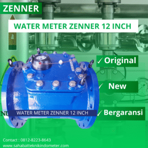 Water Meter Zenner 12 Inch