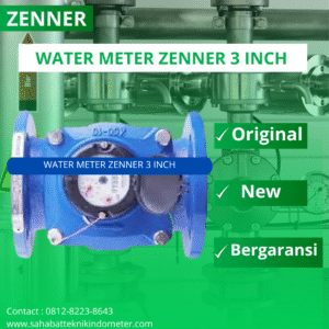 Water meter zenner 3 inch