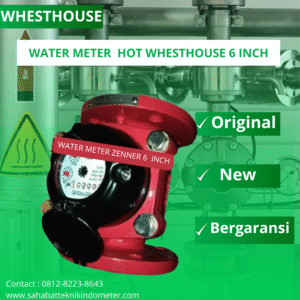 WATER METER HOT WHESTHOUSE 6 INCH