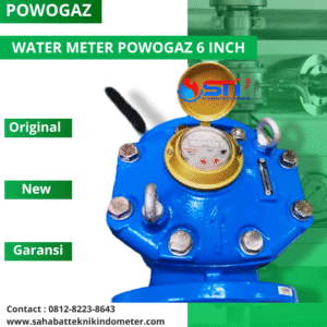 Water Meter Powogaz 6 Inch