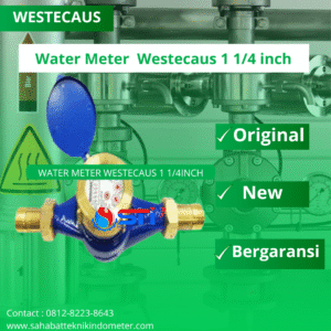 Water Meter Westecaus 1 14 inch
