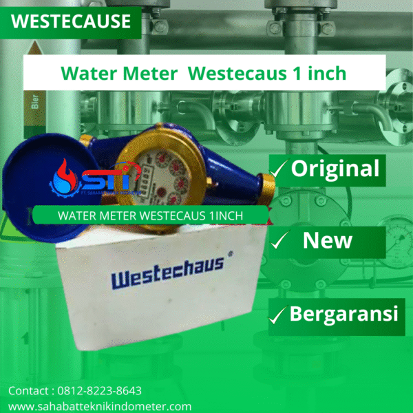 Water Meter Westecause 1 inch
