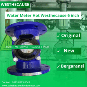 Water Meter Westechaus 6 Inch