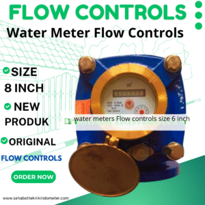 Water Meter Flow Controls size 8 inch
