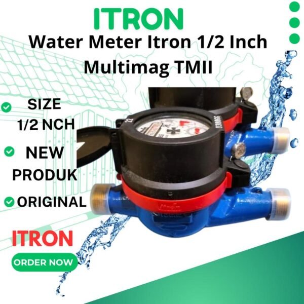 Water Meter Itron Multimag TMII 1/2 inch