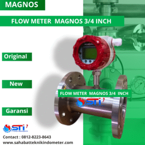Digital Turbine Flow Meter Magnos 34 inch