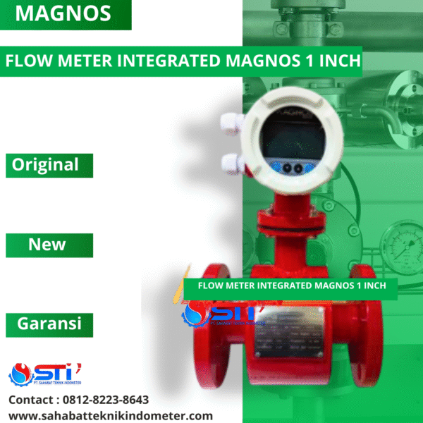FLOW METER INTEGRATED MAGNOS 1 INCH INCH
