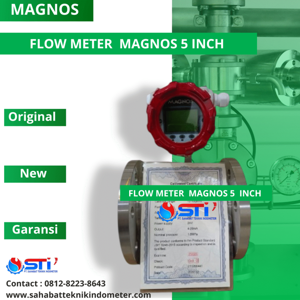 Digital Turbine Flow Meter Magnos 5 inch » Distributor Water Meter ...