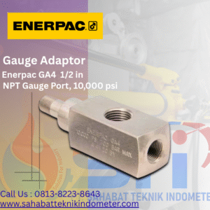 Gauge Adaptor Enerpac GA4, 1/2″ Port