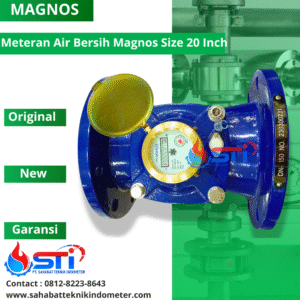 Meteran Air Bersih Magnos 20 Inch