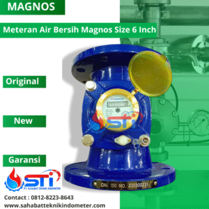 Meteran Air Bersih Magnos 6 Inch