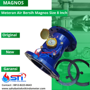 Meteran Air Bersih Magnos 8 Inch