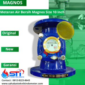 Meteran Air Bersih Magnos Size 10 Inch