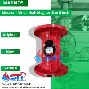 Meteran Air Limbah Magnos 5 Inch