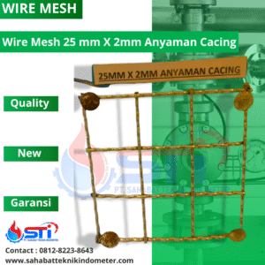 Wire Mesh 25 mm X 2mm Anyaman Cacing