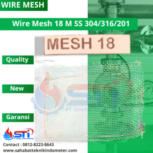 Wire Mesh 18 M SS 304/316/201