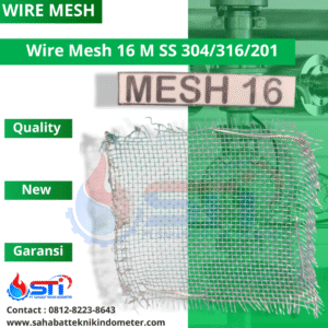 Wire Mesh 16 M SS 304/316/201