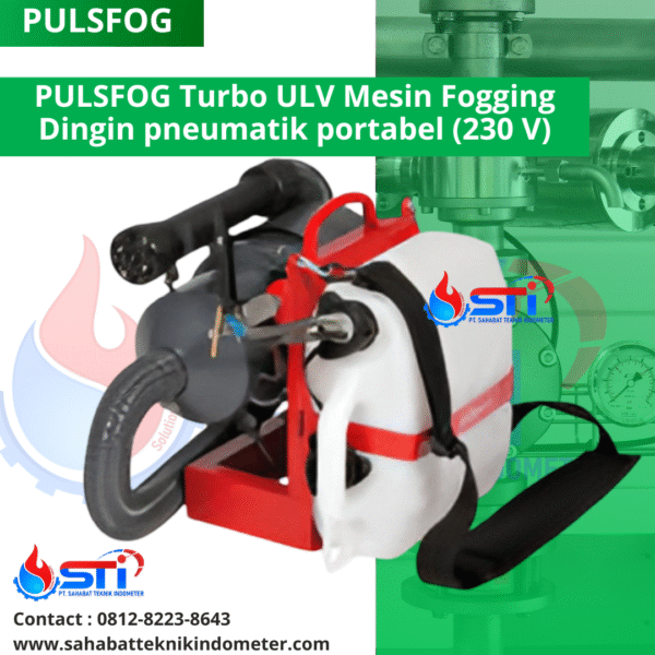 PULSFOG Turbo ULV Mesin Fogging Dingin pneumatik portabel (230 V)