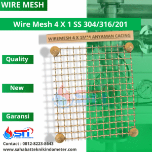 Wire Mesh 4 X 1 SS 304/316/201