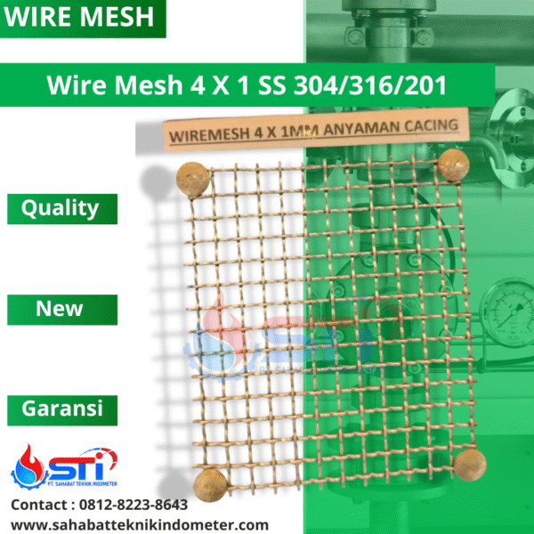Wire Mesh 4 X 1 SS 304/316/201