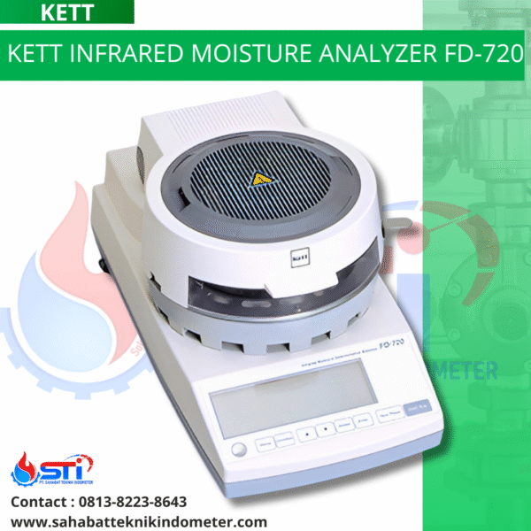 KETT Infrared Moisture Analyzer FD-720