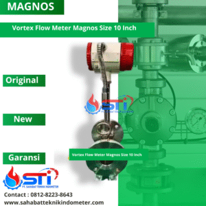 Vortex Flow Meter Magnos Size 10 Inch