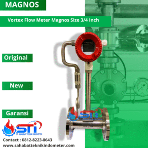 Vortex Flow Meter Magnos Size 34 Inch