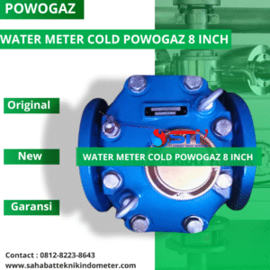 WATER METER COLD POWOGAZ 8 INCH