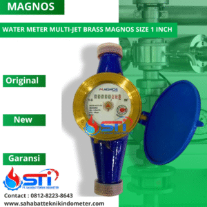 WATER METER MULTI-JET BRASS MAGNOS SIZE 1 INCH