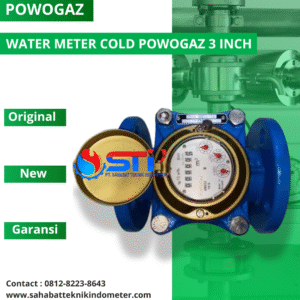 Water Meter Cold Powogaz 3 inch