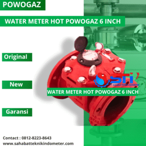 Water Meter Hot Powogaz 6 inch