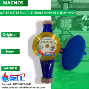 Water Meter Multi-Jet Brass Magnos Size 34 Inch