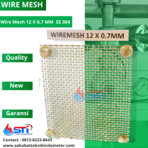 Wire Mesh 12 X 0,7 MM SS 304