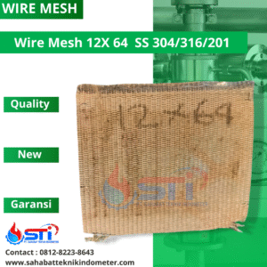 Wire Mesh 12X64 SS 304/316/201