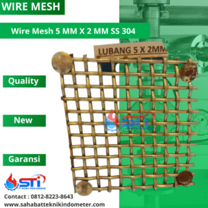 Wire Mesh 5 MM X 2 MM SS 304
