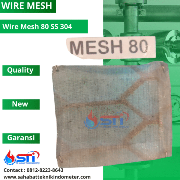 Wire Mesh 80 SS 304