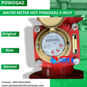 water meter hot powogaz 4 inch