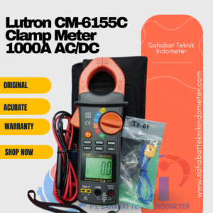 Lutron CM-6155C Clamp Meter 1000A AC/DC