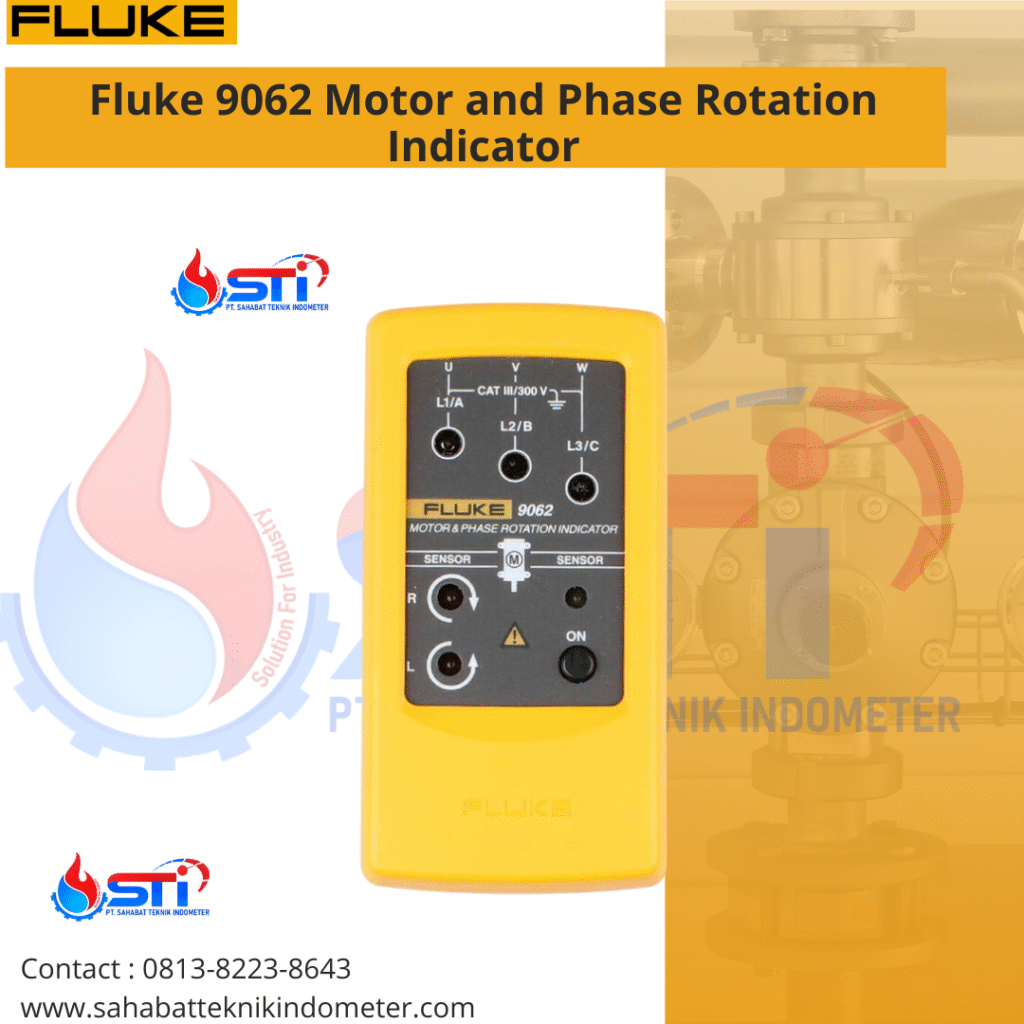 Fluke 9062 Motor and Phase Rotation Indicator » Distributor Water Meter ...