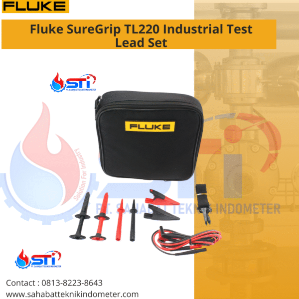 Fluke SureGrip TL220 Industrial Test Lead Set