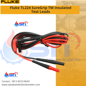 Fluke TL224 SureGrip TM Insulated Test Leads