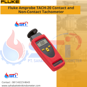 Fluke Amprobe TACH-20 Contact and Non-Contact Tachometer