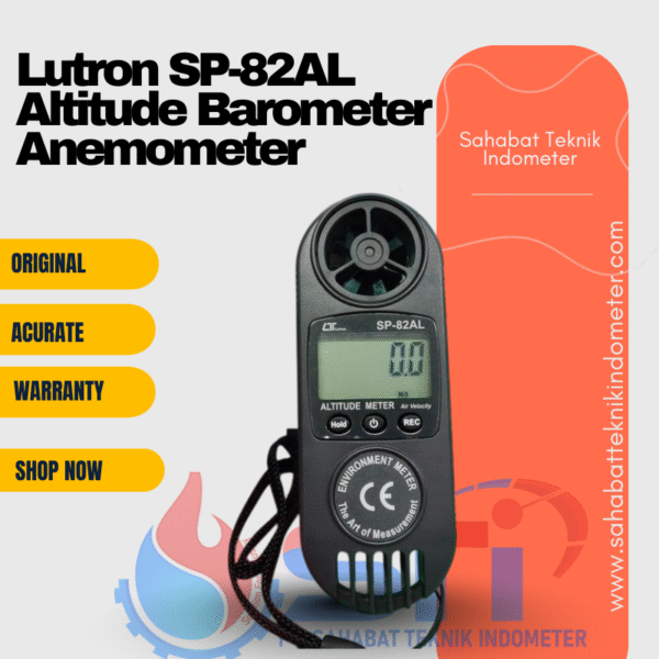 Lutron SP-82AL Altitude Barometer Anemometer