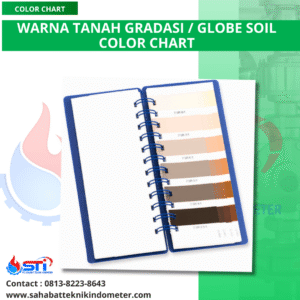 Warna Tanah Gradasi / Globe Soil Color Chart
